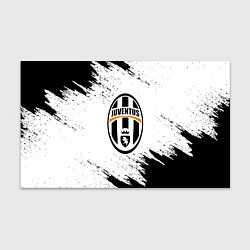 Бумага для упаковки Juventus черно белые краски, цвет: 3D-принт