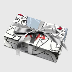 Бумага для упаковки Дурка мем скорая, цвет: 3D-принт — фото 2