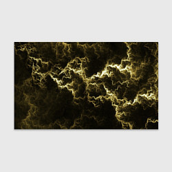 Бумага для упаковки Lightning yellow, цвет: 3D-принт