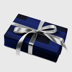 Бумага для упаковки Color blue square, цвет: 3D-принт — фото 2