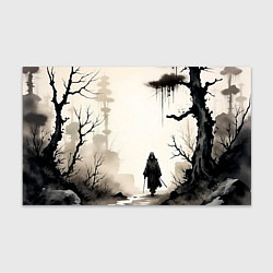 Бумага для упаковки Путник, цвет: 3D-принт