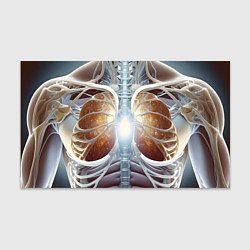 Бумага для упаковки Рентген и скелет, цвет: 3D-принт