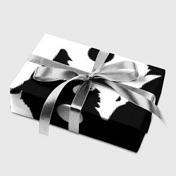 Бумага для упаковки Black and white wolfs, цвет: 3D-принт — фото 2