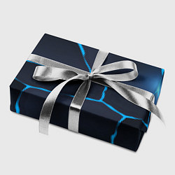 Бумага для упаковки Неоновый космический фон потрескавшееся земля, цвет: 3D-принт — фото 2