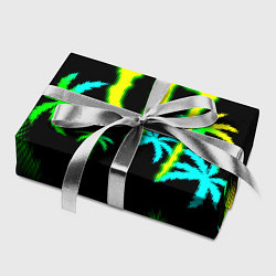 Бумага для упаковки Monster energy тропики кислотные, цвет: 3D-принт — фото 2