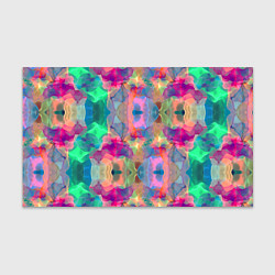 Бумага для упаковки Яркие абстрактные разводы акварели, цвет: 3D-принт