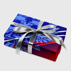 Бумага для упаковки Герб России и градиент бело-сине-красный, цвет: 3D-принт — фото 2