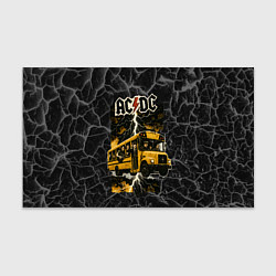 Бумага для упаковки ACDC автобус группы, цвет: 3D-принт