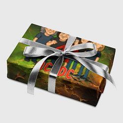 Бумага для упаковки Карикатура грууппы ACDC, цвет: 3D-принт — фото 2