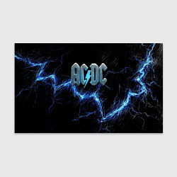 Бумага для упаковки ACDC логотип ледяной с молнией, цвет: 3D-принт