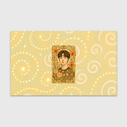 Бумага для упаковки Юн Сан-ха Astro портрет в цветах, цвет: 3D-принт