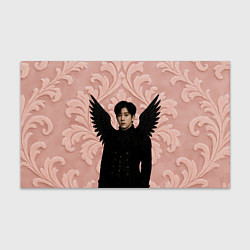 Бумага для упаковки JinJin Astro с черными крыльями, цвет: 3D-принт