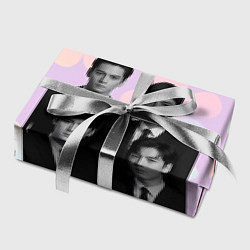 Бумага для упаковки Astro группа в черных пиджаках, цвет: 3D-принт — фото 2