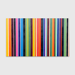 Бумага для упаковки Разноцветная полоска, цвет: 3D-принт