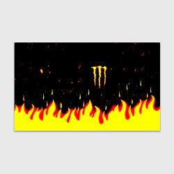 Бумага для упаковки Monster energy fire steel, цвет: 3D-принт