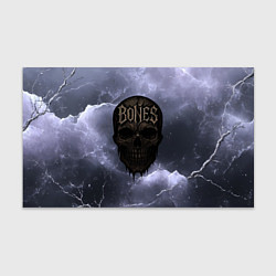 Бумага для упаковки Bones череп, цвет: 3D-принт