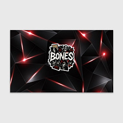 Бумага для упаковки Bones logo stickers