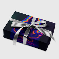 Бумага для упаковки Bones медитация в космосе, цвет: 3D-принт — фото 2