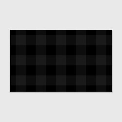 Бумага для упаковки Английский черный в клетку текстура