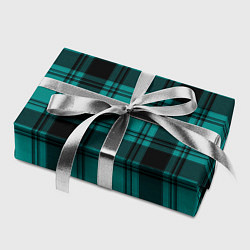 Бумага для упаковки Checkered dark blue, цвет: 3D-принт — фото 2