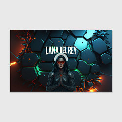 Бумага для упаковки Lana Del Rey в стиле киберпанка, цвет: 3D-принт