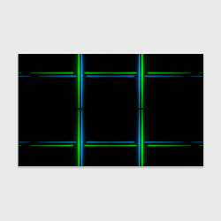 Бумага для упаковки Neon green light blue, цвет: 3D-принт