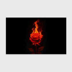 Бумага для упаковки Flaming rose, цвет: 3D-принт