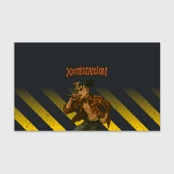 Бумага для упаковки XXXTentacion с микрофоном в аниме стиле, цвет: 3D-принт