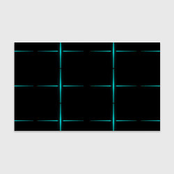 Бумага для упаковки Color black blue stripes, цвет: 3D-принт