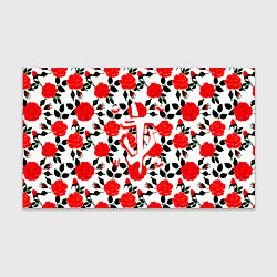 Бумага для упаковки Doom розы, цвет: 3D-принт