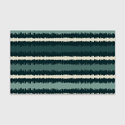Бумага для упаковки Полосы зигзагообразные зеленые, цвет: 3D-принт
