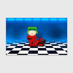 Бумага для упаковки Кайл гонщик на формуле, цвет: 3D-принт