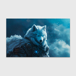 Бумага для упаковки Воин волк зимой, цвет: 3D-принт