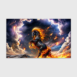 Бумага для упаковки Огнегривый скакун, цвет: 3D-принт