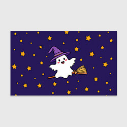 Бумага для упаковки Хэллоуин, привидение на метле, цвет: 3D-принт