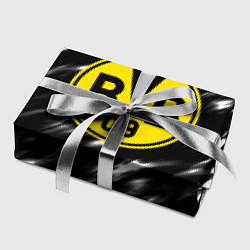 Бумага для упаковки Borussia штрихи красок текстура, цвет: 3D-принт — фото 2