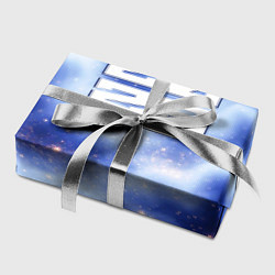Бумага для упаковки 2026 сине-голубая дымка, цвет: 3D-принт — фото 2