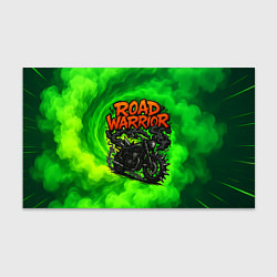 Бумага для упаковки Дорожный воин - байк с шипами, цвет: 3D-принт