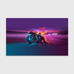 Бумага для упаковки Venom near his motorcycle - ai art fantasy, цвет: 3D-принт