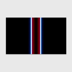 Бумага для упаковки Color white blue red neon, цвет: 3D-принт
