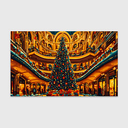 Бумага для упаковки Московская новогодняя елка, цвет: 3D-принт