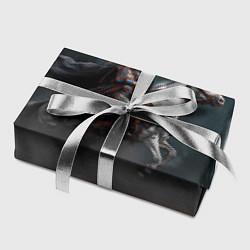 Бумага для упаковки Всадник на фоне туч и пыли, цвет: 3D-принт — фото 2