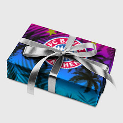 Бумага для упаковки Бавария Мюнхен неон тропики, цвет: 3D-принт — фото 2