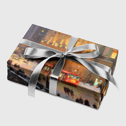 Бумага для упаковки Предновогодний Санкт-Петербург, цвет: 3D-принт — фото 2