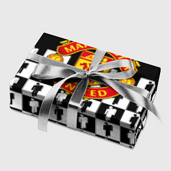 Бумага для упаковки Манчестер Юнайтед люди паттерн, цвет: 3D-принт — фото 2