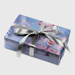 Бумага для упаковки Новогодняя милая лошадка, цвет: 3D-принт — фото 2