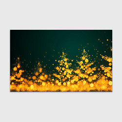 Бумага для упаковки Новогодние елочки из боке