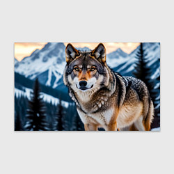 Бумага для упаковки Северный хищник, цвет: 3D-принт