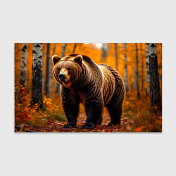 Бумага для упаковки Осенний страж леса, цвет: 3D-принт