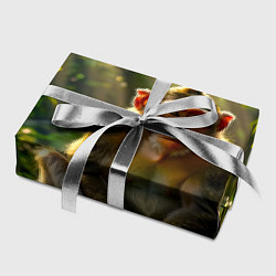 Бумага для упаковки Лесная обезьянка, цвет: 3D-принт — фото 2